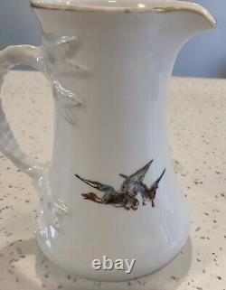 Belle carafe en porcelaine impériale russe Kornilov rare de 1889-1917