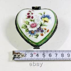 Boîte à pilules en porcelaine impériale antique russe 0621-Ga211 en bon état d'occasion