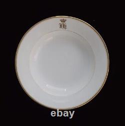 Bol de porcelaine impériale rare Kornilov Royal Sevres Grand-Duc de la royauté russe RU