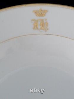 Bol de porcelaine impériale rare Kornilov Royal Sevres Grand-Duc de la royauté russe RU