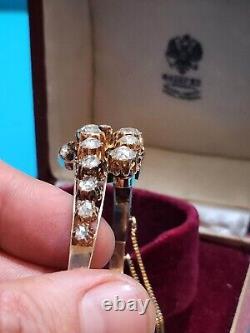 Bracelet Impérial Russe Faberge Or Et Diamants