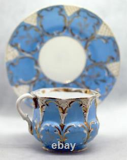 Collection Antique Des Tasses Et Des Assiettes Impériales Russes De Porcelaine De Kouznetsov