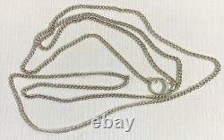 Collier de chaîne impériale russe antique en argent sterling 84 bijoux pour hommes et femmes