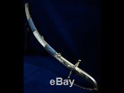 Épée Chachka () Rare Antique Impériale Russe Argent