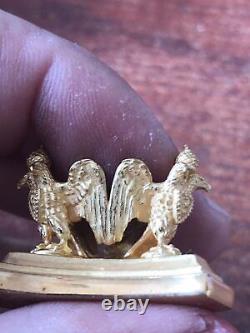 Faberge Antique Impérial Russe Argent Gilded 84 Oeuf De Pâques