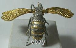 Honeybee Bee Gilding 84 Argent Impérial Russe 1910