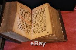 Illuminé Antique Immense Imperial Bible Russie Livre Eglise Eye1641 Moscou
