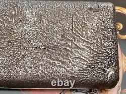 Impérial Russe 84 Silver Purse Case Avec 14k Gold Application Vers 1899-1908