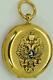Imperial Russian Award 18k Gold&éamel Pocket Watch In Box. Tsar Alexandre Ii