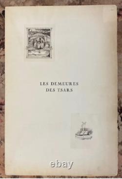 Livre antique de l'Empire russe signé par l'auteur