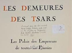 Livre antique de l'Empire russe signé par l'auteur