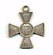 Médaille St Antique D'origine Impériale Russe George Pour La Croix D'argent 4 E (2283)