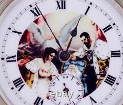 Montre de poche antique impériale russe du tsar - Famille du tsar Nicolas II - Né Tsarévitch