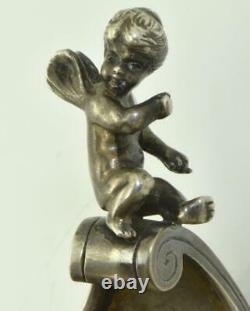 Musée Imperial Russian Faberge Award Silver&émail Rituel Kovsh Louche C1894
