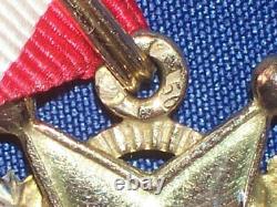 Ordre Militaire St Stanislav Insigne Antique Russe Croix Impériale Russie Or 56
