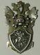 Pendentif Wwi Jeton Argent 84 Imperial Russian Moscow 1916 Nicolas Ii
