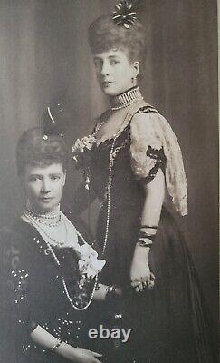 Photo signée de la Tsarine Maria Feodorovna de Russie, carte CDV, carte de cabinet, Reine Alexandra du Royaume-Uni