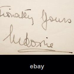 Princesse royale russe Bulgarie Eudoxia Document signé Couronne Downton Abbey RU