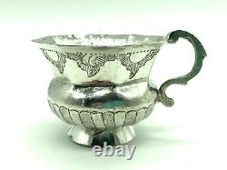 Rare 1795 Catherine II Antique Imperial Russian Silver Charka Chased Cup Moscow	<br/>				Rare 1795 Catherine II Antique Imperial Russian Silver Charka Chased Cup Moscow