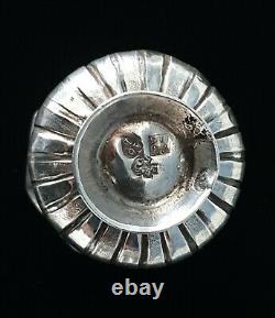 Rare Antique Impériale Russe Argent Catherine II Grande Coupe Charka Chased Moscou