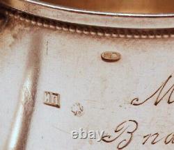 Rare Porte-verre à thé en argent sterling 84 d'origine rare, impériale russe, antique de Russie