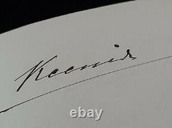 Rare Royalty Antique Russian Grand Duchess Xenia Signed Royal Document Autograph 	
 <br/><br/>Translation in French: Rare antique de la royauté russe Grand-Duchesse Xenia signé document royal autographe