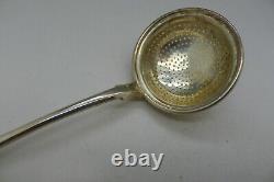 Russe Antique Vers 1898 Imperial 84 Silver Tea Strainer Spoon Maker Pk & Np
