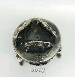 Russe Impérial 84 Silver Opening Egg Hunter Thème 1878 Y