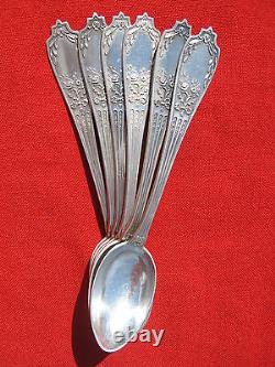 Russian Imperial 84 Silver Tee Spoons Set (6 Articles) 200 Gr