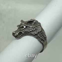 Russie Impériale 84 Silver Ring Wolf