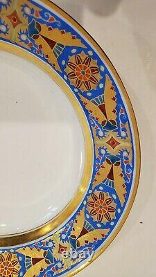 Russie Russie Imperial Porcelain Soup Plate Gothic Service Alexander III 1892