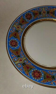 Russie Russie Imperial Porcelaine Assiette Gothique Service Alexander III 1890