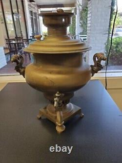 Samovar impérial russe ancien des frères Vorontsov de Tula du 19ème siècle (RARE)