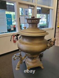 Samovar impérial russe ancien des frères Vorontsov de Tula du 19ème siècle (RARE)