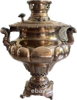 Samovar impérial russe antique