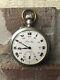 Superbe Russian Imperial Pavel Bure Antique Pocket Watch Taille 16s Couleur Argent