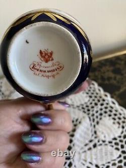 Très RARE Tasse en PORCELAINE IMPÉRIALE RUSSE KORNILOV KORNILOW Seulement