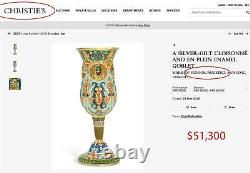 Vase Impérial Russe Très Rare, Feodor Ruckert