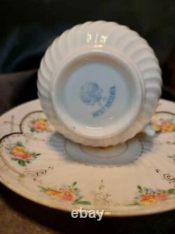 Vieux Impérial Russe Porcelaine Coupe De Thé Kuznetsov Vers 1891 Rare